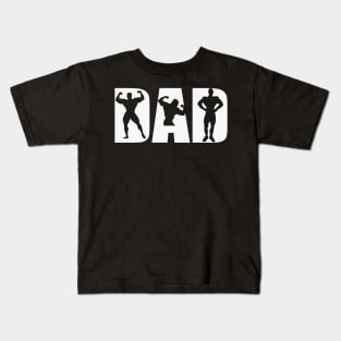 Bodybuilding Dad Kids T-Shirt